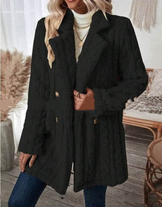 Seraphina | Textured Winter Coat