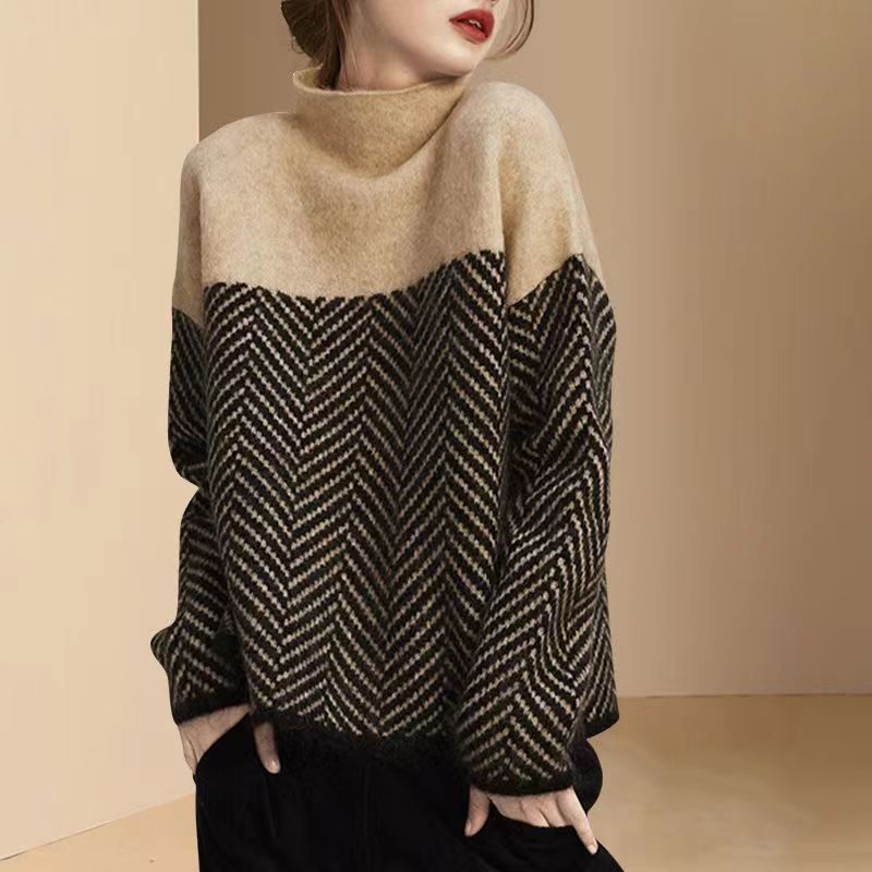 Zaria | Luxe Chevron Sweater