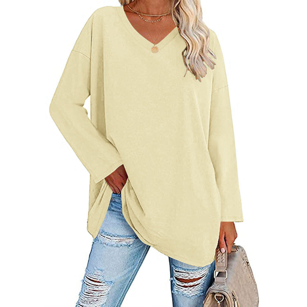 Alicia | Relaxed V-Neck Sweater