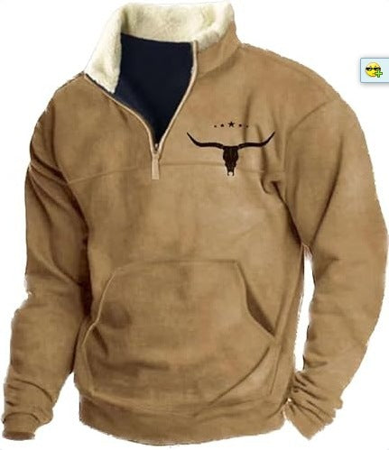 Dave turtleneck Quarter Zipper Sweater