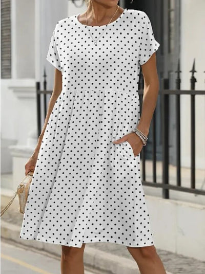 NAOME - Casual Summer Pocket Dress