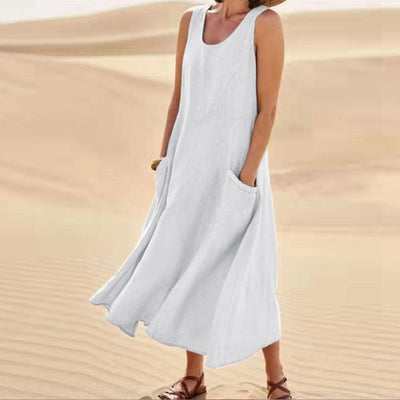 Clara - Elegant Dress With Belly Coverage