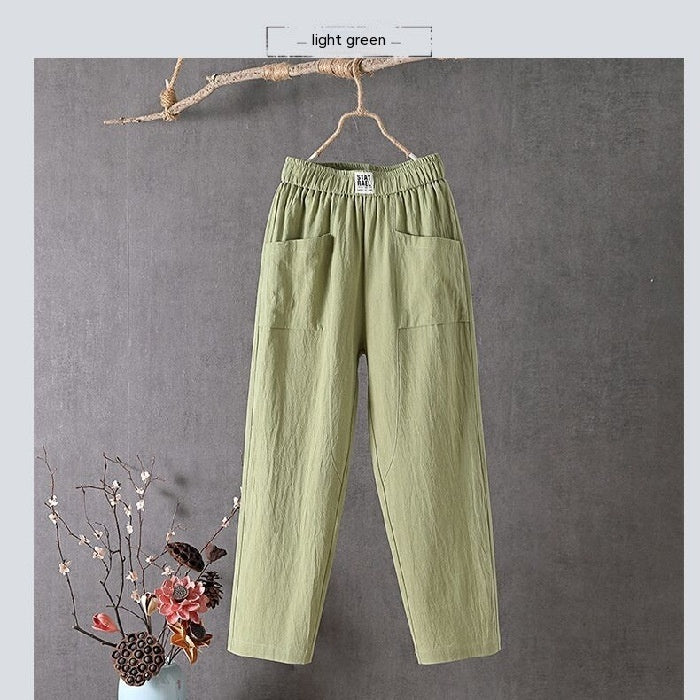 Sandra | Casual Linen Summer Pants