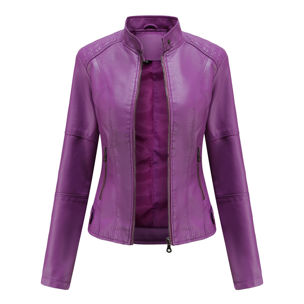 SOLISA | Vegan Leather Jacket