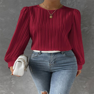 Samantha - Elegant Sleeve Detail Top