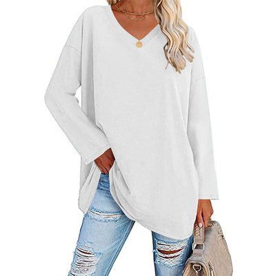 Alicia | Relaxed V-Neck Sweater