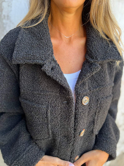 Aubrey | Cozy Button-Up Jacket