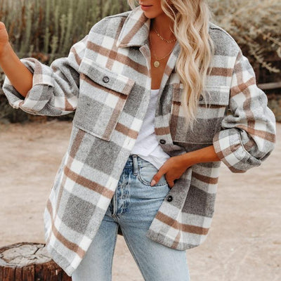 Classic Lapel Casual Jacket