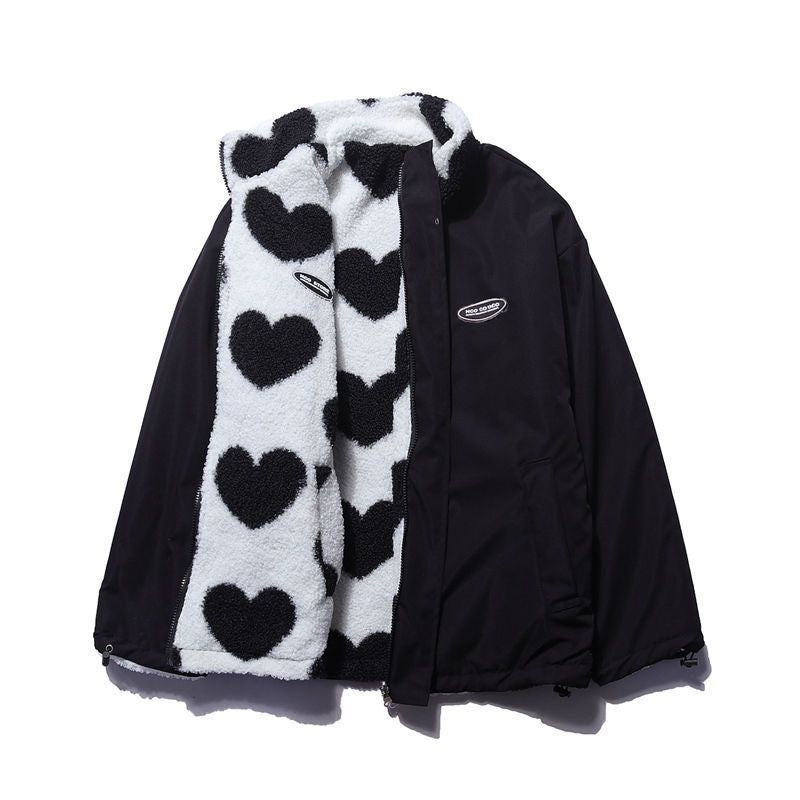 Karrie | Heart-Lined Reversible Jacket