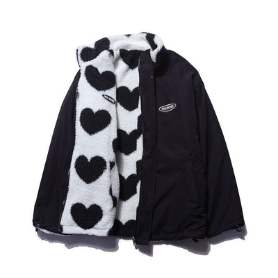 Karrie | Heart-Lined Reversible Jacket