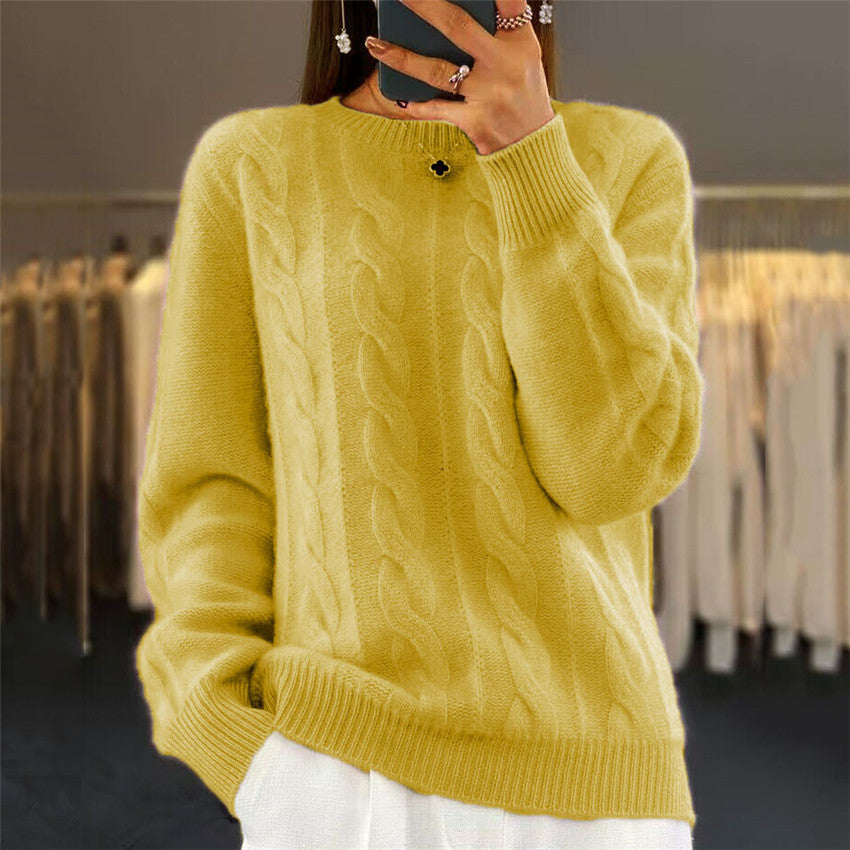 Chantal | Luxe Cable Knit Sweater