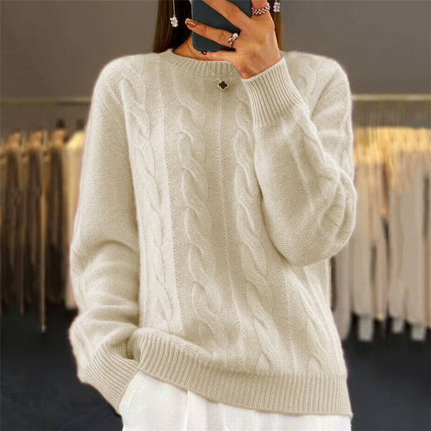 Chantal | Luxe Cable Knit Sweater