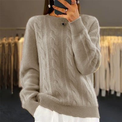 Chantal | Luxe Cable Knit Sweater