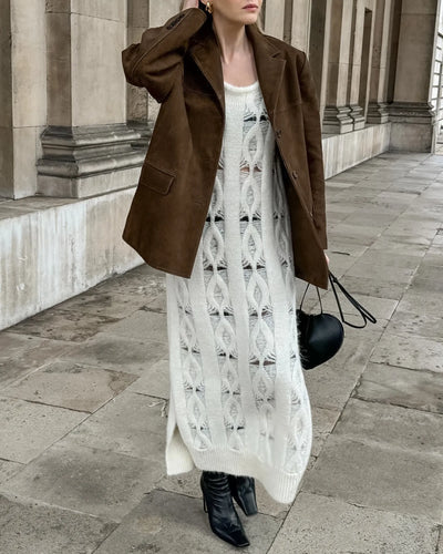 Diana - Suede Autumn Comfortable Jacket