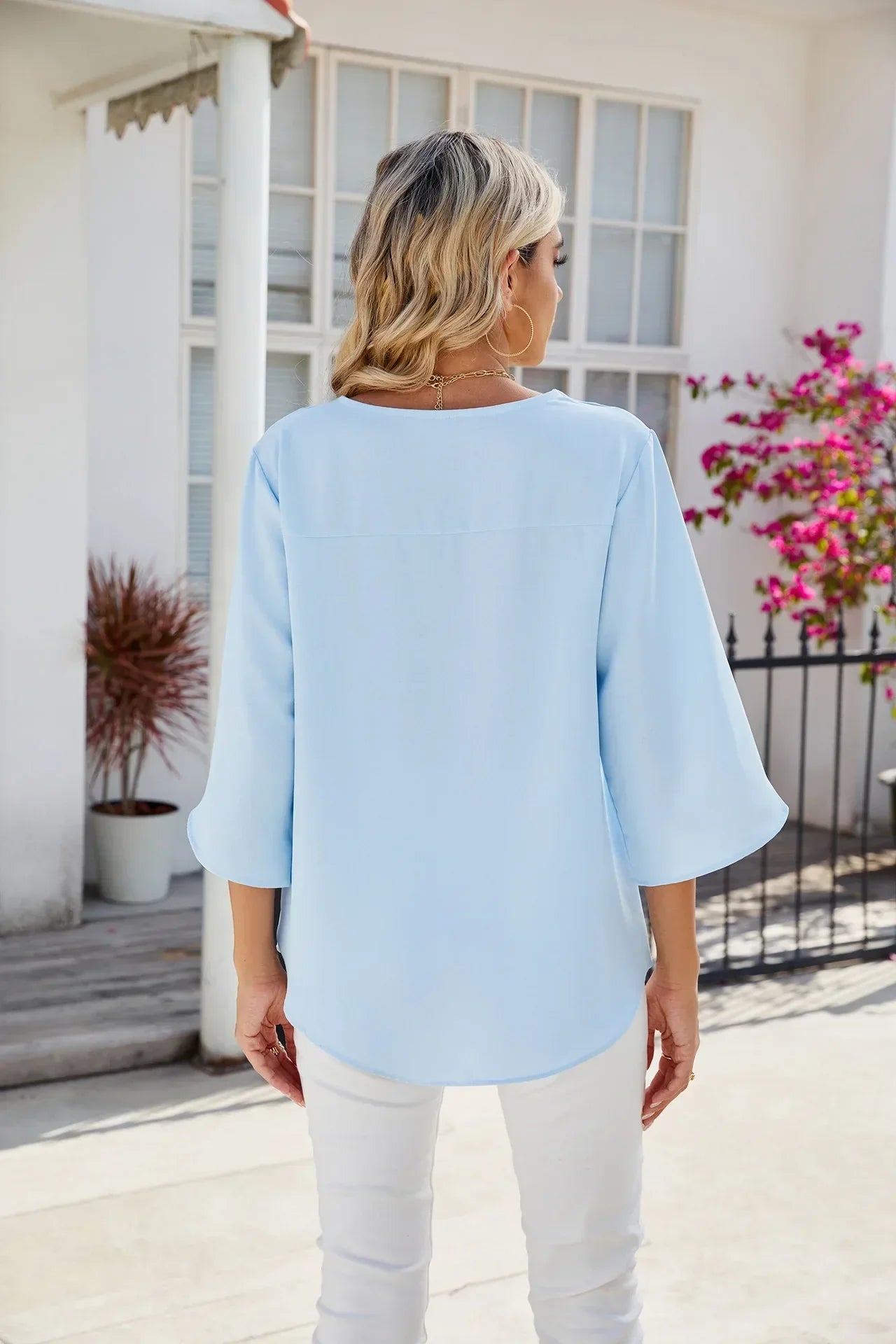 Helen | V-Neck Blouse