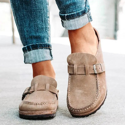 Luisa - Frosted Comfortable Mules for Everyday Style