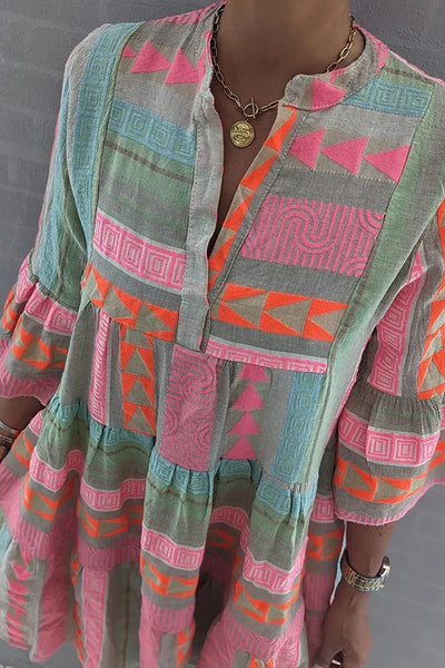 Lola | Patterned Spring Dress