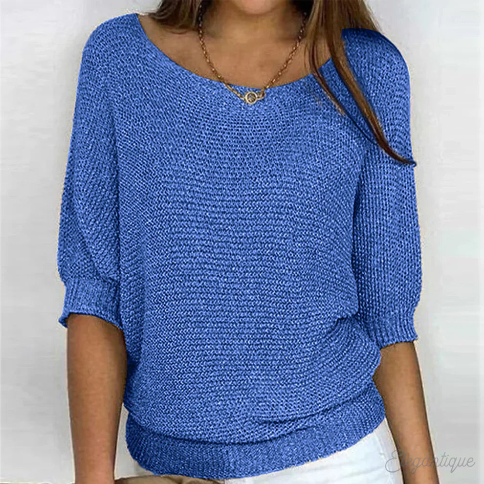Eunice | Comfortable Relaxed Knit Top