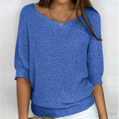 Eunice | Comfortable Relaxed Knit Top