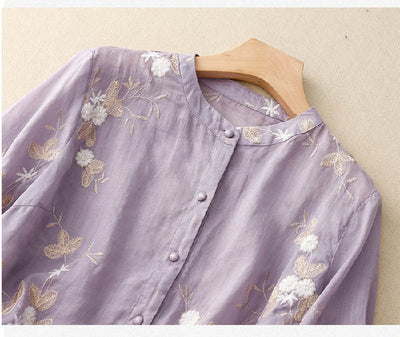 Eloise | Vintage Embroidered Blouse