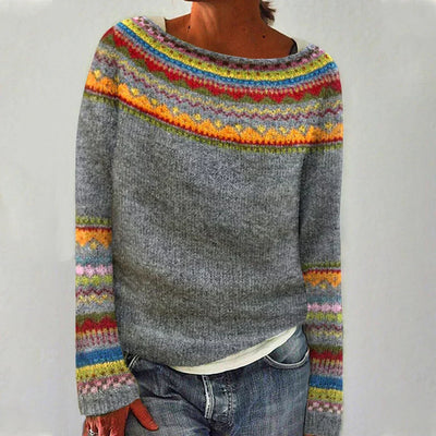 Izzel | Cozy Fair Isle Sweater